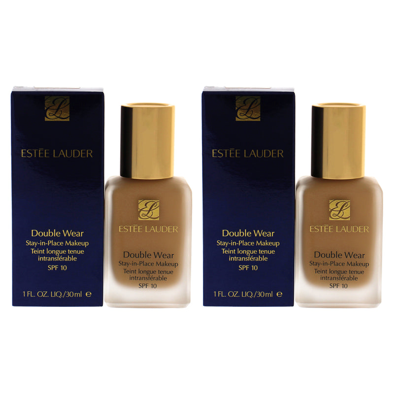 Estee Lauder Double Wear Stay-In-Place Makeup SPF 10 - 2W2 Rattan by Estee Lauder for Women - 1 oz Foundation - Pack of 2