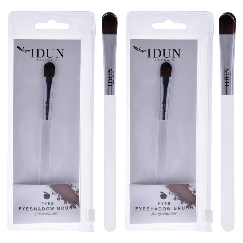 Idun Minerals Eyeshadow Brush - 007 by Idun Minerals for Women - 1 Pc Brush - Pack of 2