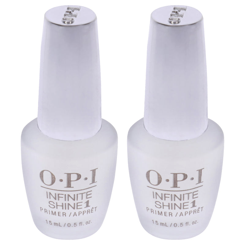 OPI Infinite Shine 1 Primer IS T11 - ProStay Base Coat by OPI for Women - 0.5 oz Nail Polish - Pack of 2