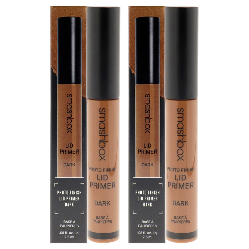 Smashbox Photo Finish Lid Primer - Dark by SmashBox for Women - 0.08 oz Eye Primer - Pack of 2