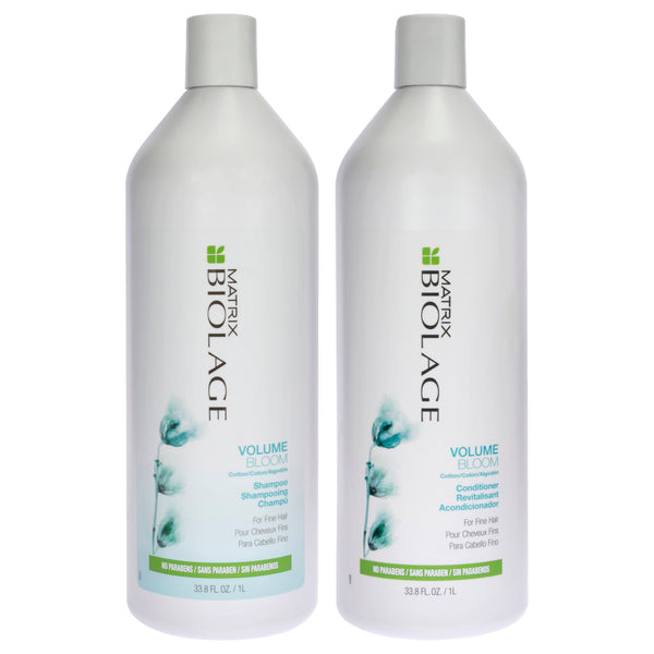 Matrix Biolage VolumeBloom Shampoo and Conditioner Kit by Matrix for Unisex - 2 Pc Kit 33.8oz Shampoo, 33.8oz Conditioner