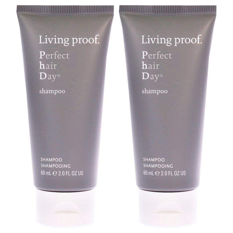 Living Proof Perfect Hair Day (PhD) Shampoo by Living Proof for Unisex - 2 oz Shampoo - Pack of 2