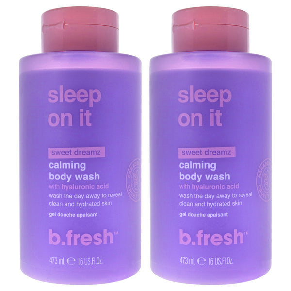 B.Tan Sleep On It Calming Body Wash by B.Tan for Unisex - 16 oz Body Wash - Pack of 2