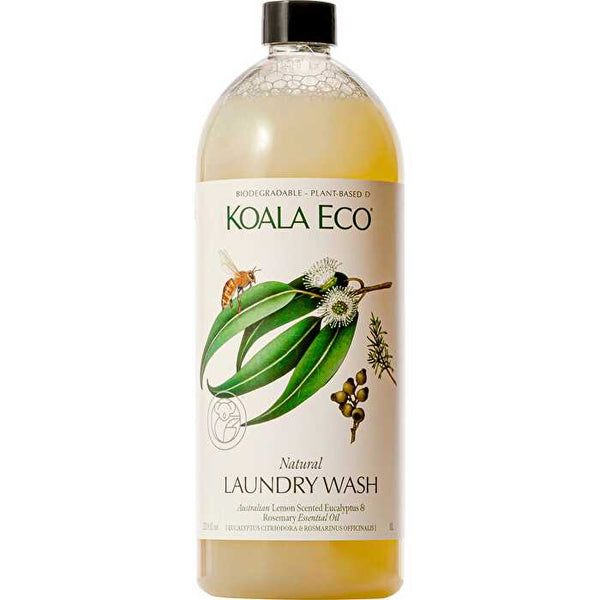 Koala Eco Laundry Wash Lemon Scented Eucalyptus & Rosemary 1000ml