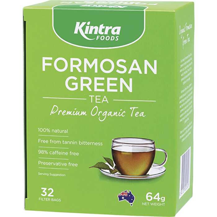 Kintra Foods Formosan Green Tea Tea Bags 32pk