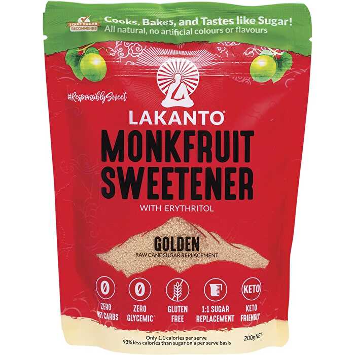 Lakanto Golden Monkfruit Sweetener 200g