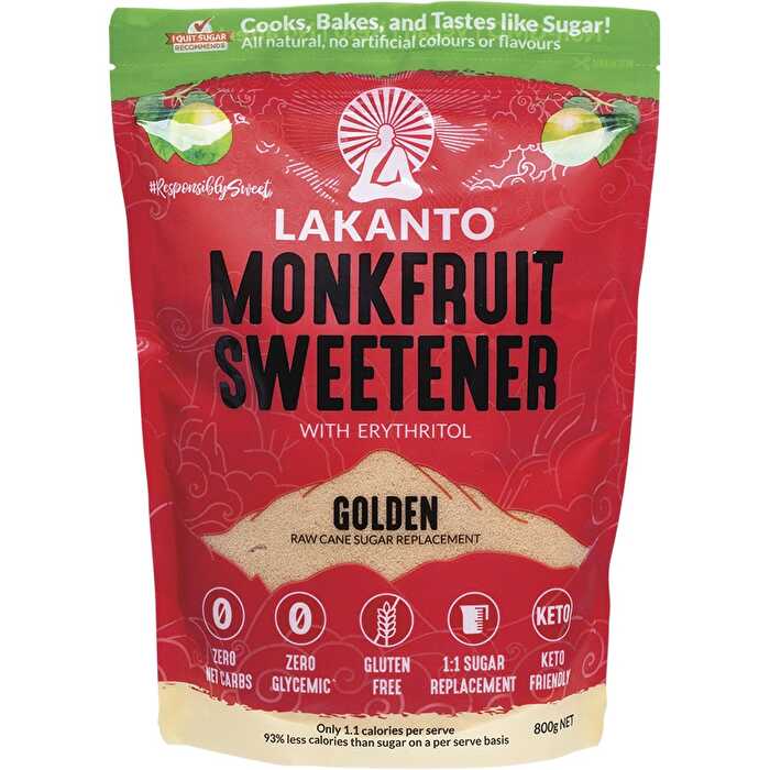 Lakanto Golden Monkfruit Sweetener 800g