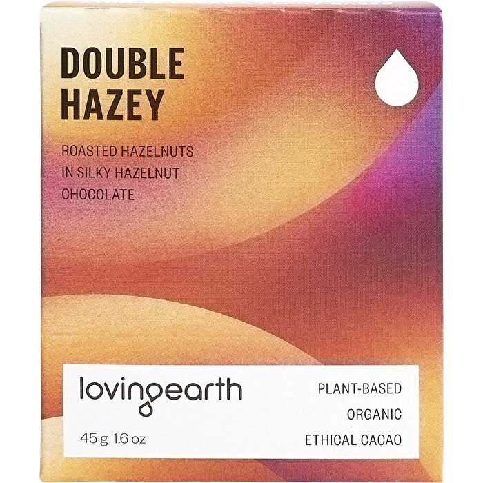 Loving Earth Double Hazey Hazelnut Chocolate 11x45g