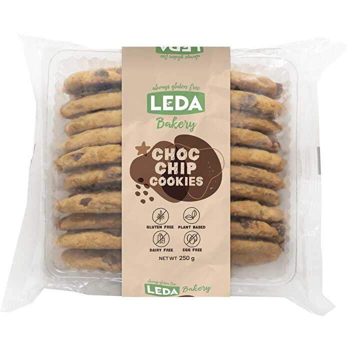 Leda Choc Chip Cookies Bakery Range 6x250g