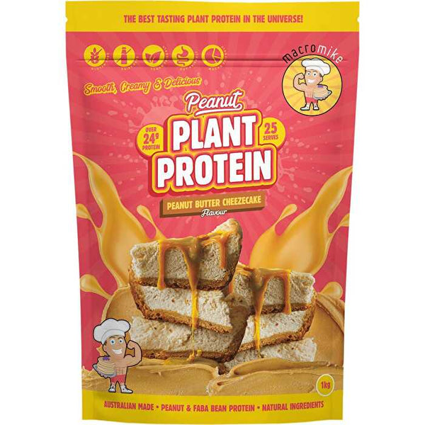 Macro Mike Peanut Plant Protein Peanut Butter Cheezecake 1kg