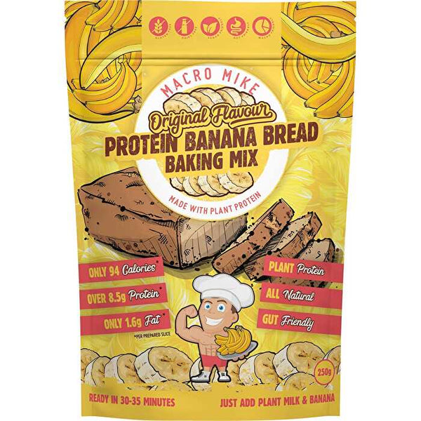 Macro Mike Protein Banana Bread Baking Mix 250g