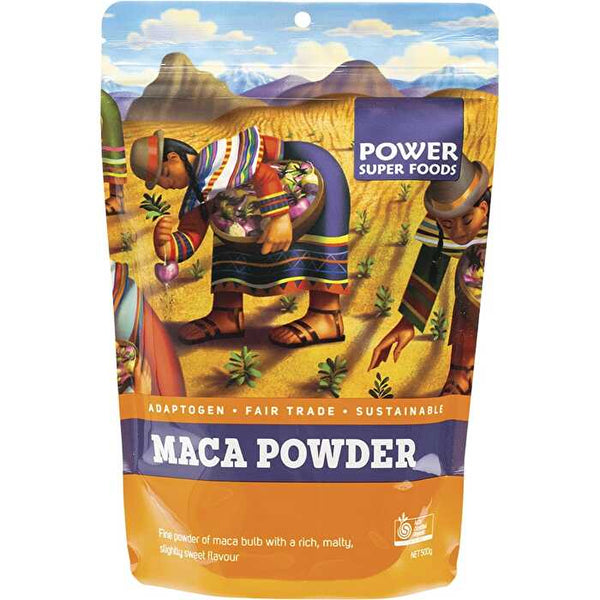 Power Super Foods Maca Powder Certified Organic 500g