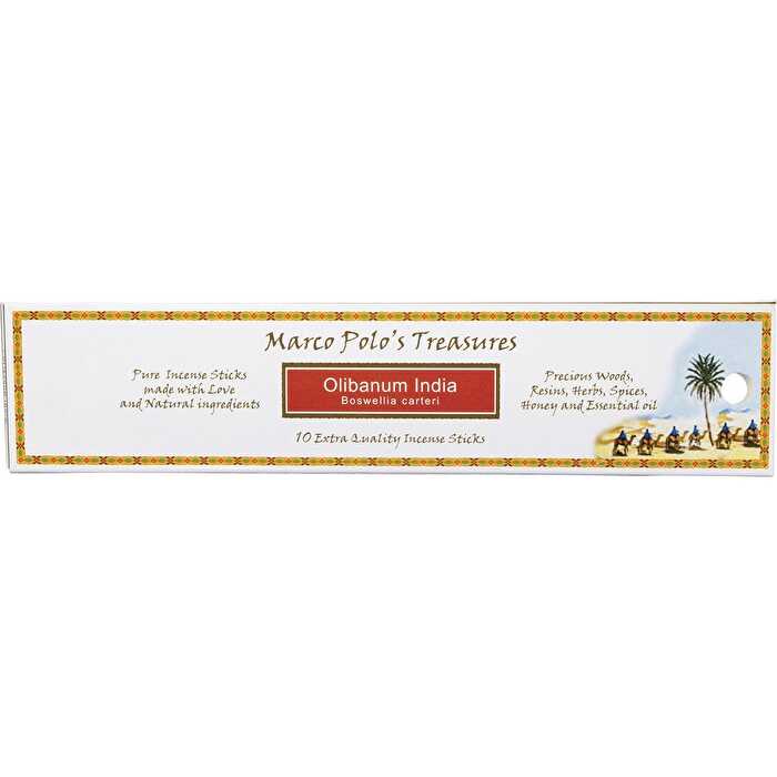 Marco Polo's Treasures Incense Sticks Olibanum India 10pk