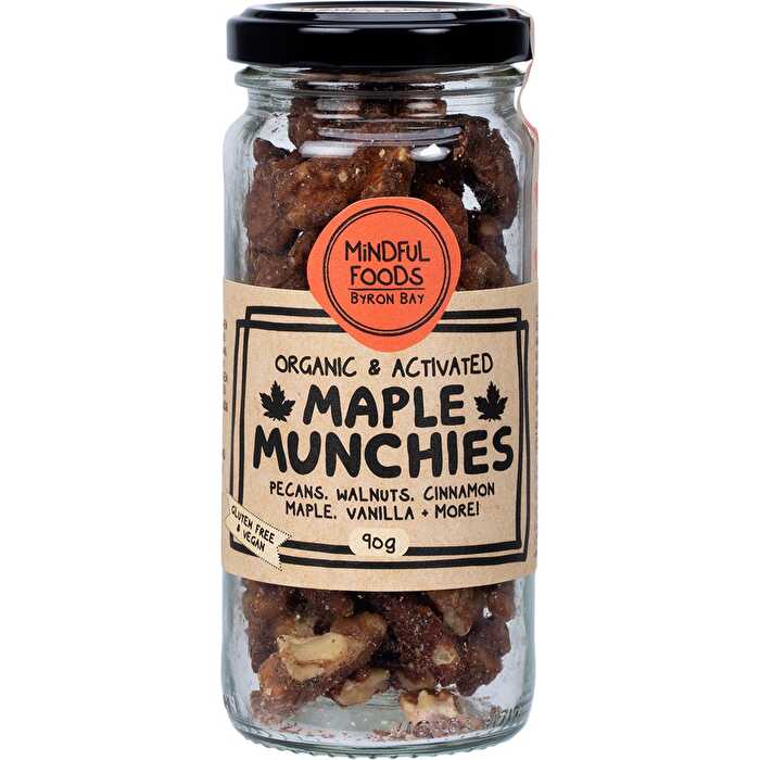 Mindful Foods Maple Munchies Organic & Activated 90g