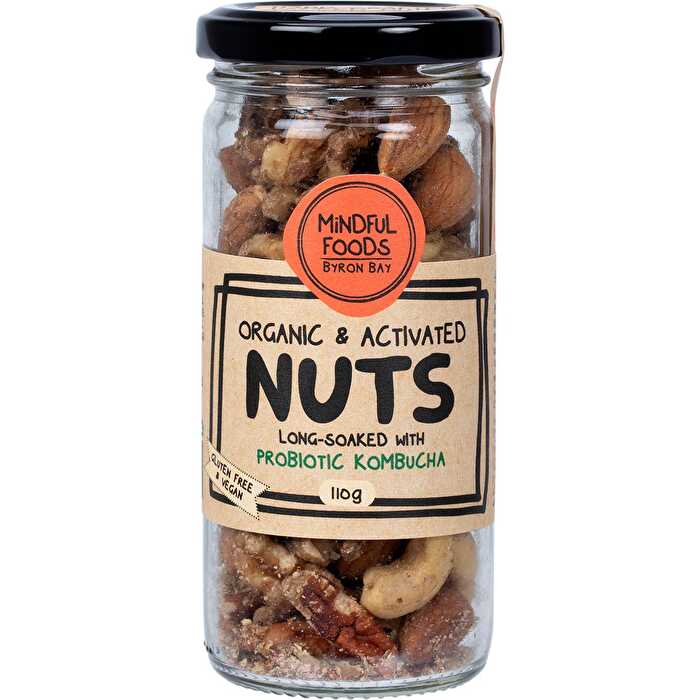 Mindful Foods Mixed Nuts Organic & Activated 110g