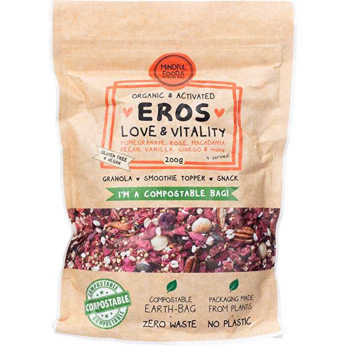 Mindful Foods Eros Love & Vitality Granola Organic & Activated 200g