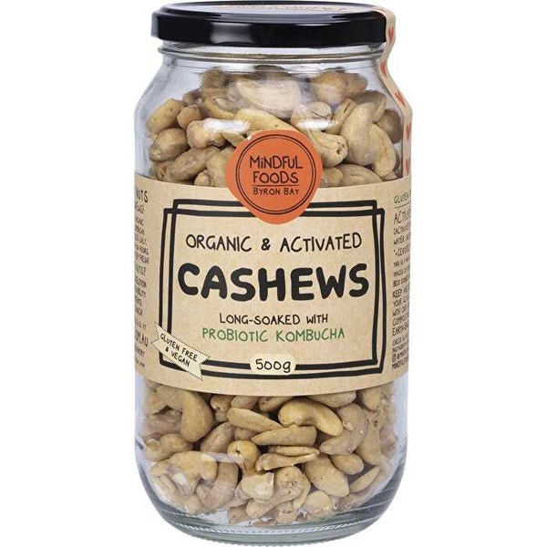 Mindful Foods Cashews Organic & Activated 500g