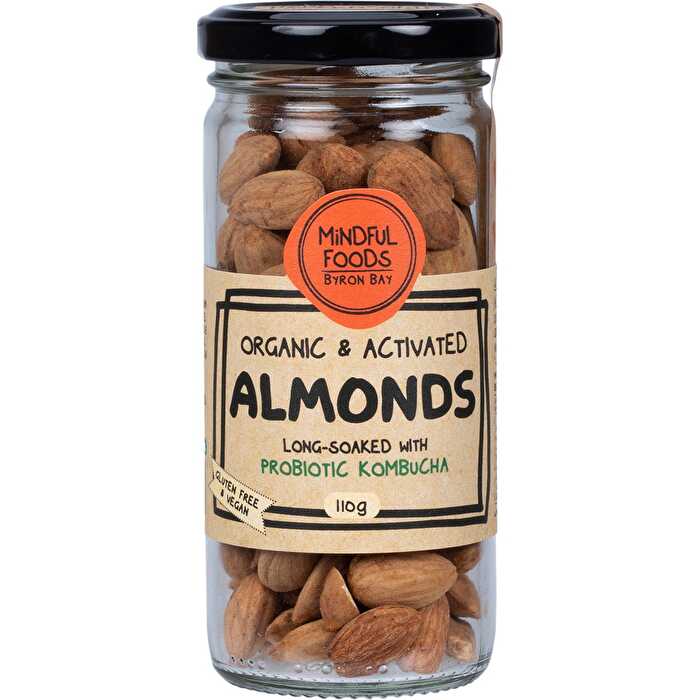 Mindful Foods Almonds Organic & Activated 110g