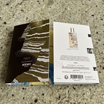 Memo Graines Vagabondes Corfu Unisex Eau De Parfum Vials 1.5ml