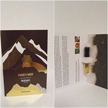 Memo Art Land Tiger's Nest Unisex Eau De Parfum Vials 1.5ml