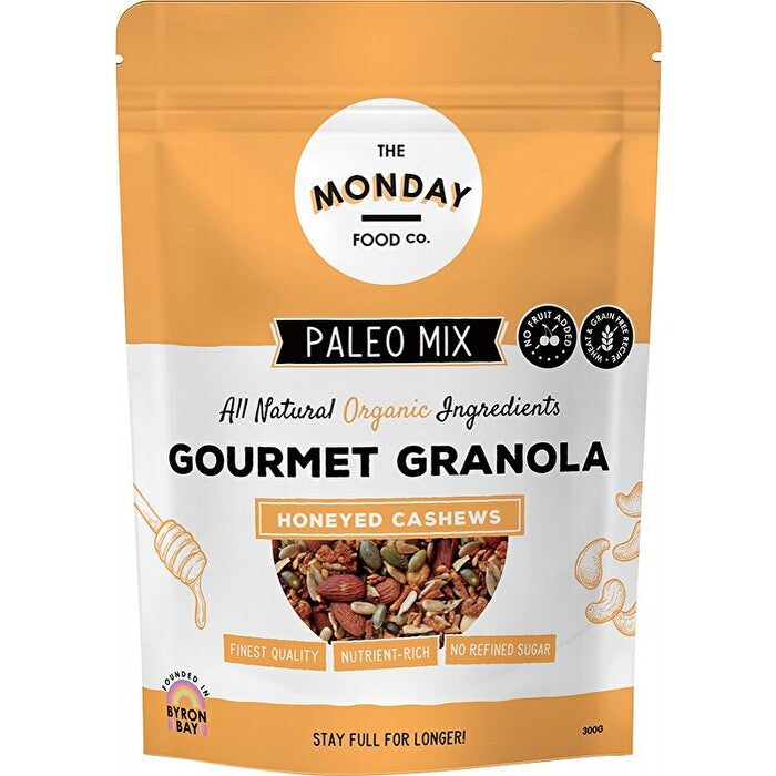 The Monday Food Co. Keto Granola Orange Infused Crunchy Macadamia 300g