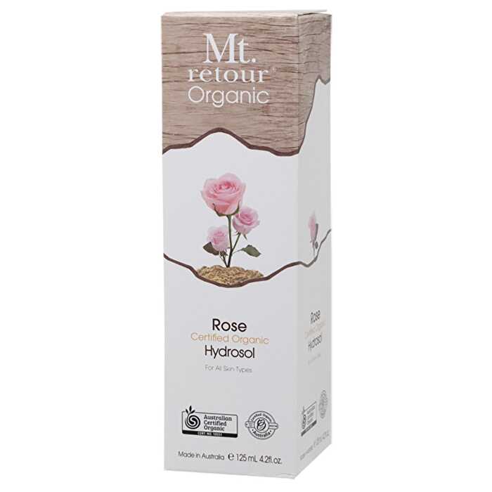 Mt Retour Face & Body Mist Hydrosol Freshener Spray Rose 125ml