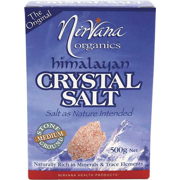 Nirvana Organics Himalayan Salt Medium 500g