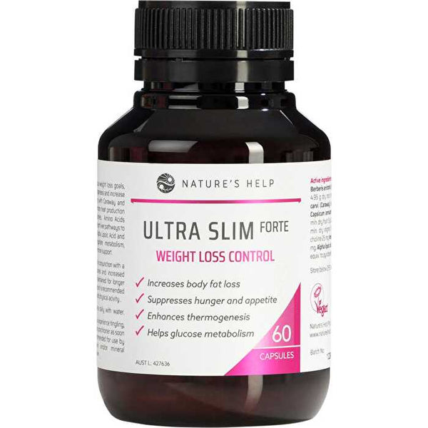 Nature's Help Ultra Slim Forte Weight Loss Control 60 Caps