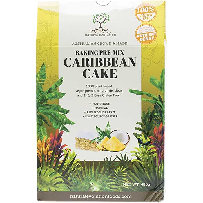 Natural Evolution Caribbean Cake Mix 486g