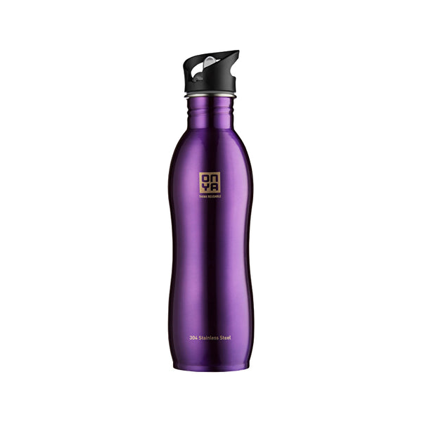 Onya For Life H2Onya Stainless Steel Bottle Purple (Large) 1000ml