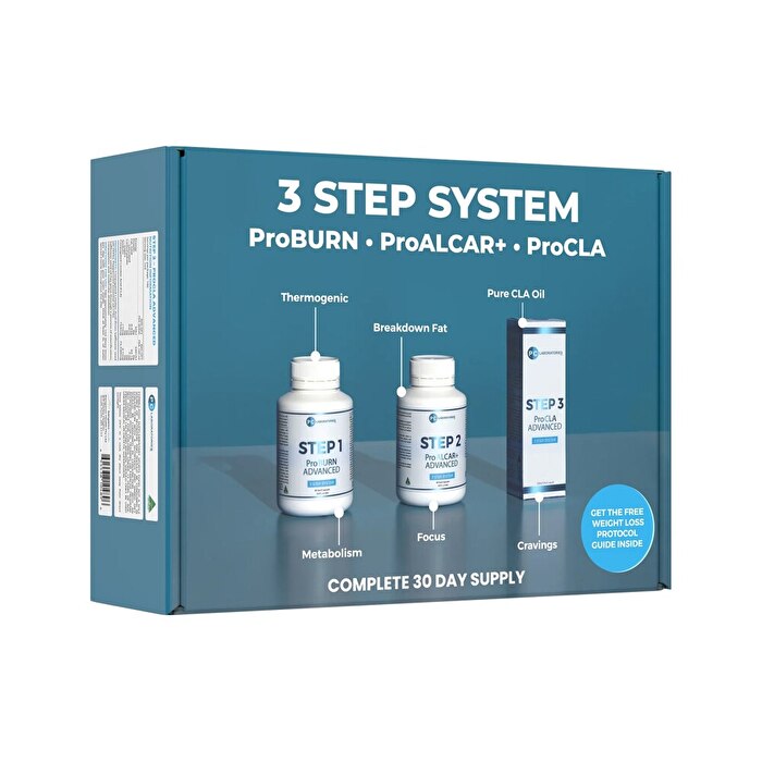 PC Laboratories 3 Step System ProBURN ProALCAR+ ProCLA Pack