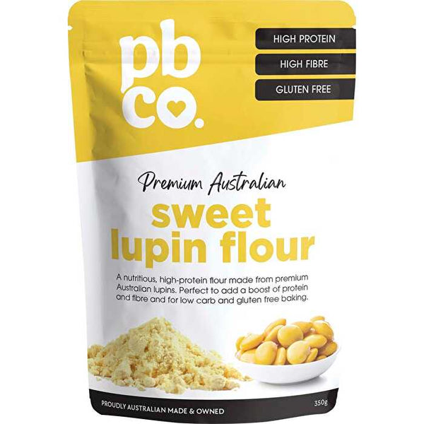 Pbco Sweet Lupin Flour Premium Australian 350g