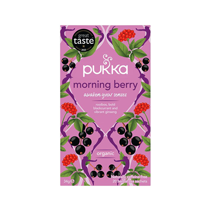 Pukka Organic Morning Berry x 20 Tea Bags