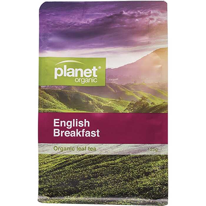 Planet Organic Organic Tea English Breakfast Loose Leaf 125g