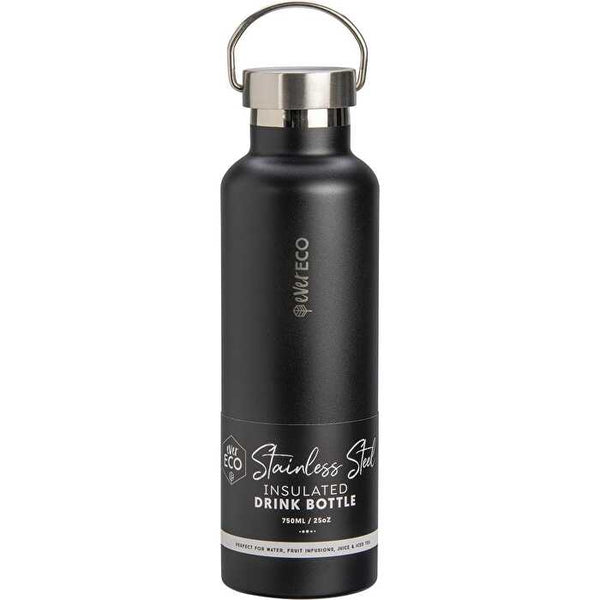 Ever Eco Insulated Stainless Steel Bottle Onyx 750ml