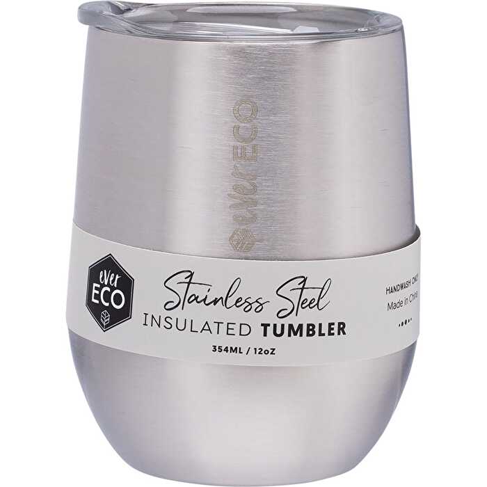 Ever Eco Insulated Tumbler Brushed Stainless 354ml