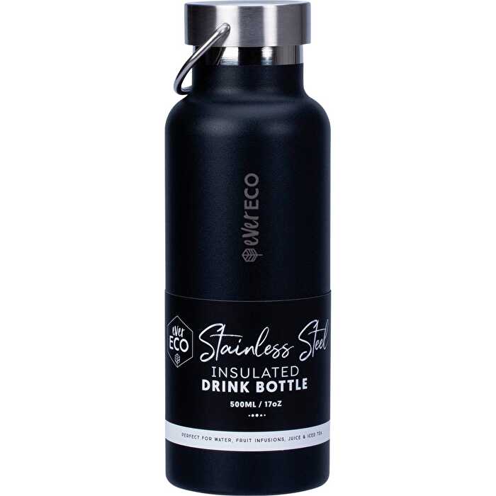 Ever Eco Insulated Stainless Steel Bottle Onyx 500ml