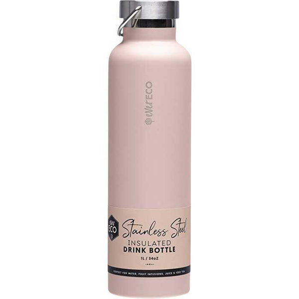 Ever Eco Insulated Stainless Steel Bottle Rose 1000ml