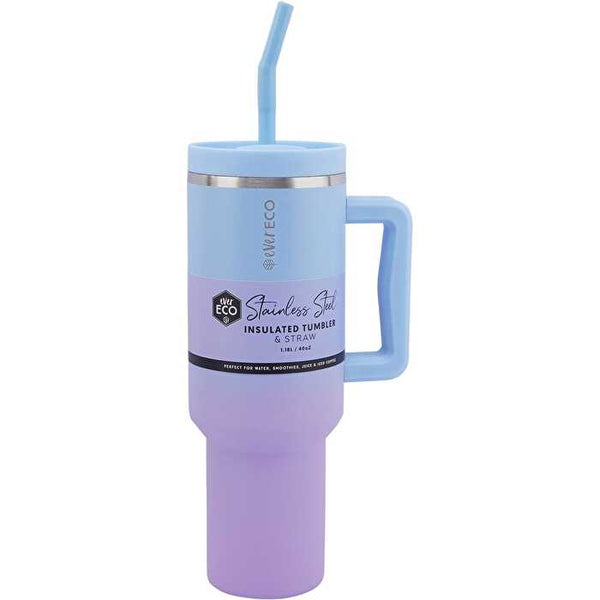 Ever Eco Insulated Tumbler w/ Handle & Straw Balance 1180ml