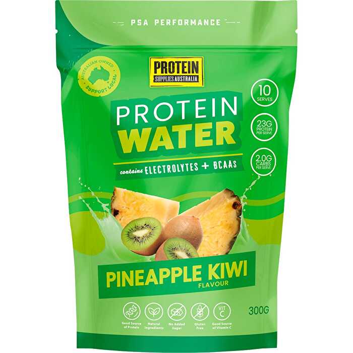 Protein Supplies Australia Protein Water Pineapple Kiwi 300g