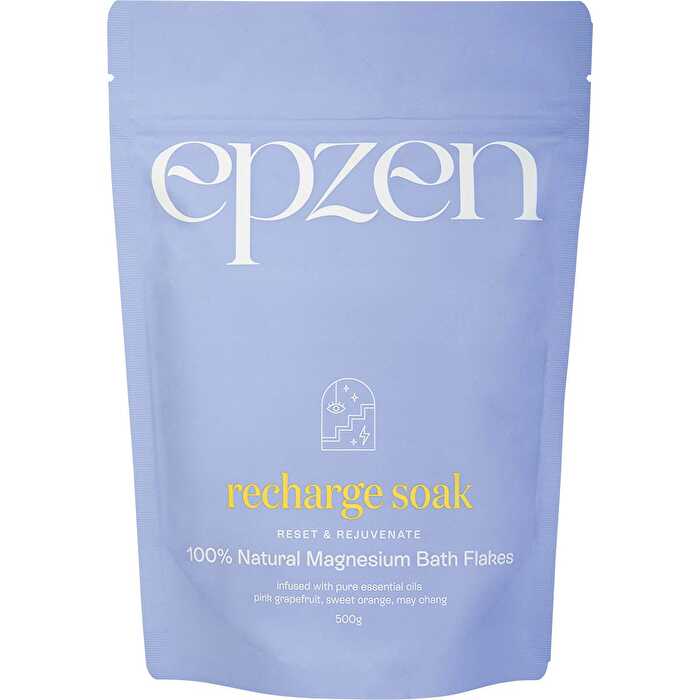 Epzen Magnesium Bath Flakes Recharge Soak 500g