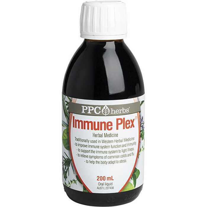 Ppc Herbs Immune-Plex Herbal Remedy 200ml