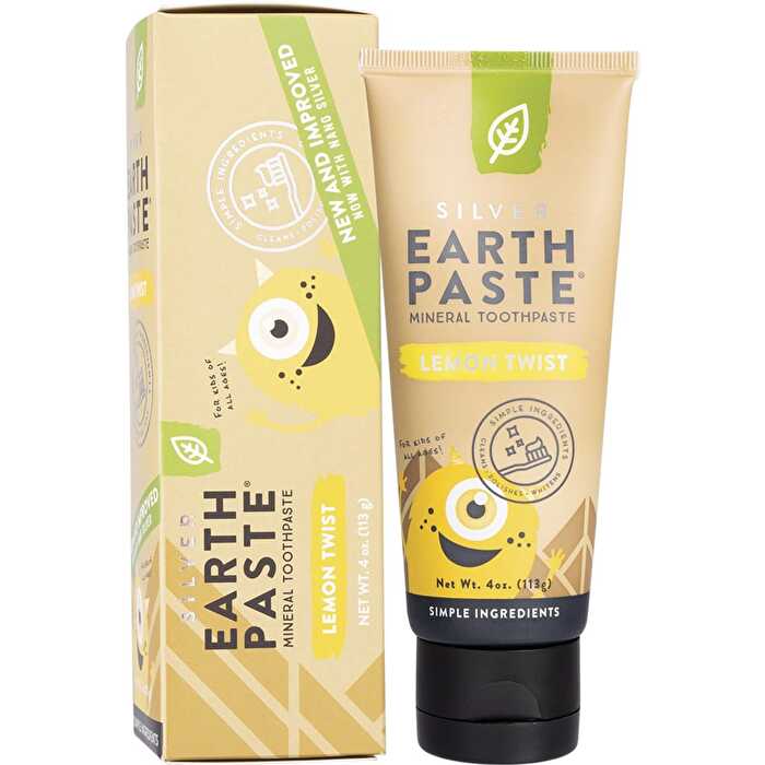 Redmond Earthpaste Toothpaste with Silver Lemon Twist 113g