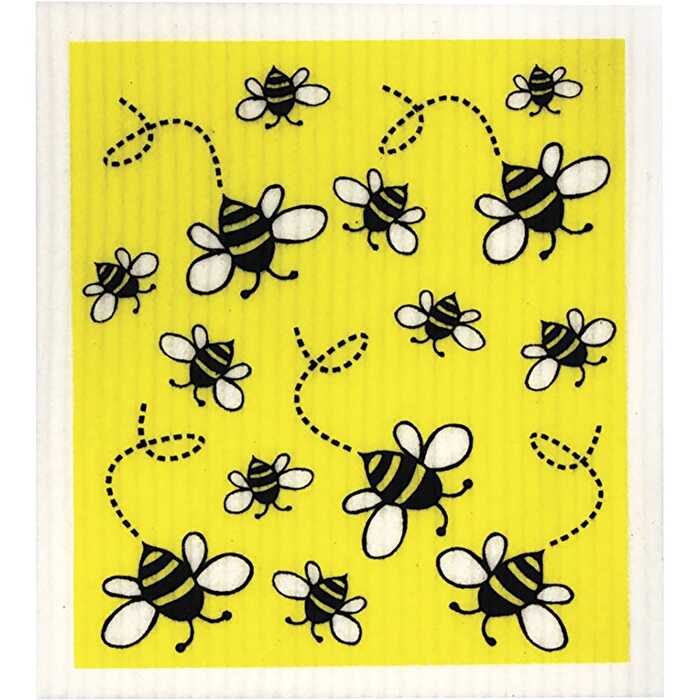 Retrokitchen 100% Compostable Sponge Cloth Bees