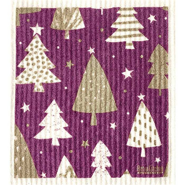 Retrokitchen 100% Compostable Sponge Cloth Christmas Trees