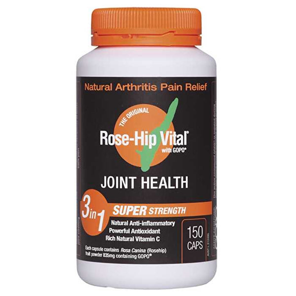 Rose-hip Vital Arthritis Pain Relief Super Strength Capsules 150 Caps