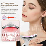 EMS Neck Face Lifting roller - LED Photon wellness, Wrinkle Remover ES-1081