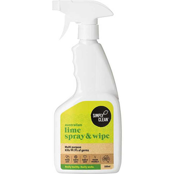 Simply Clean Spray & Wipe Lime 500ml