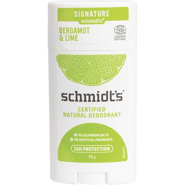 Schmidt's Deodorant Stick Bergamot + Lime 75g