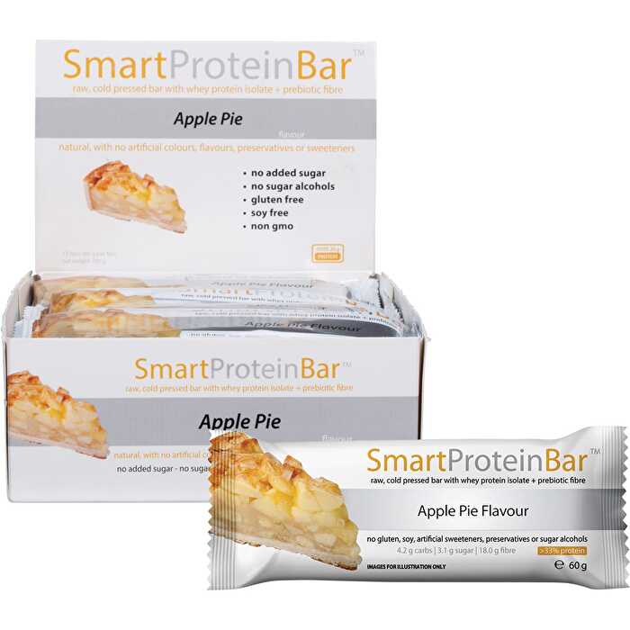 Smart Protein Bar Apple Pie Flavour Protein Bar 12x60g